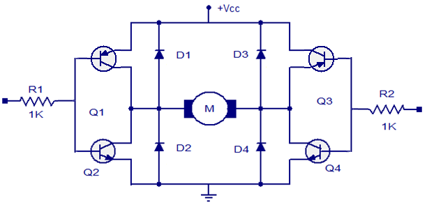 h bridge 2pin