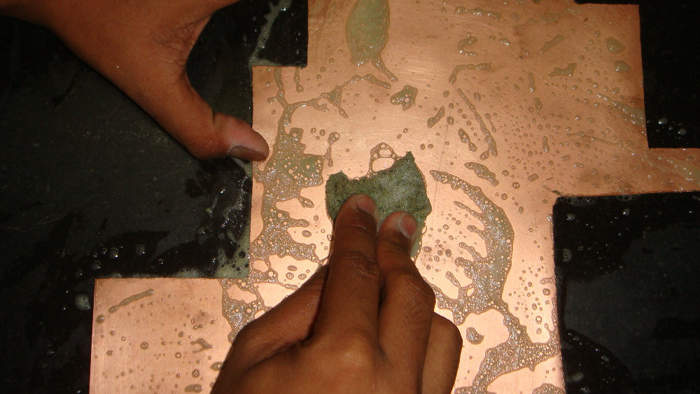 toner transfer step 1