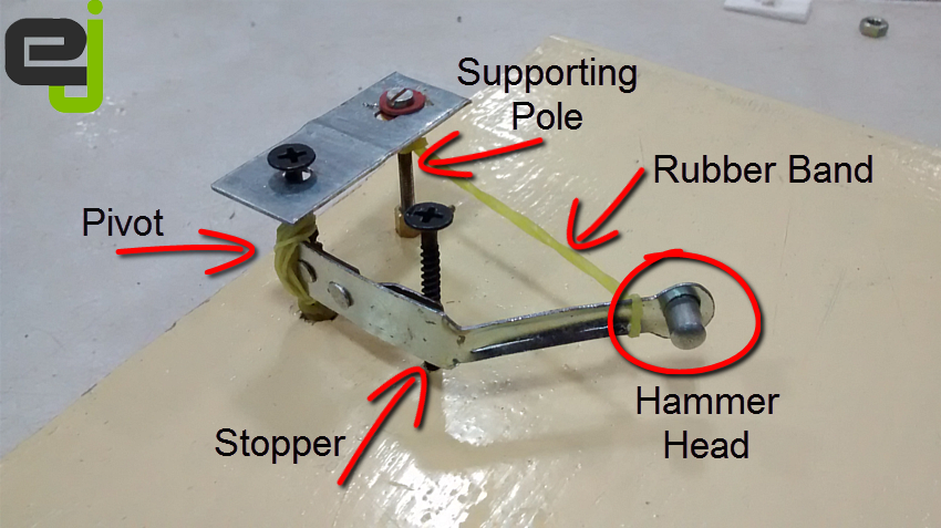 electic bell pivot arm