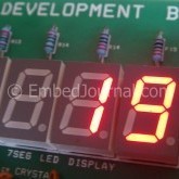 External Event Counter - Seven Segment Displays