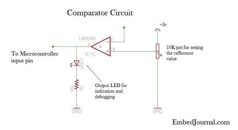 comparator schematic