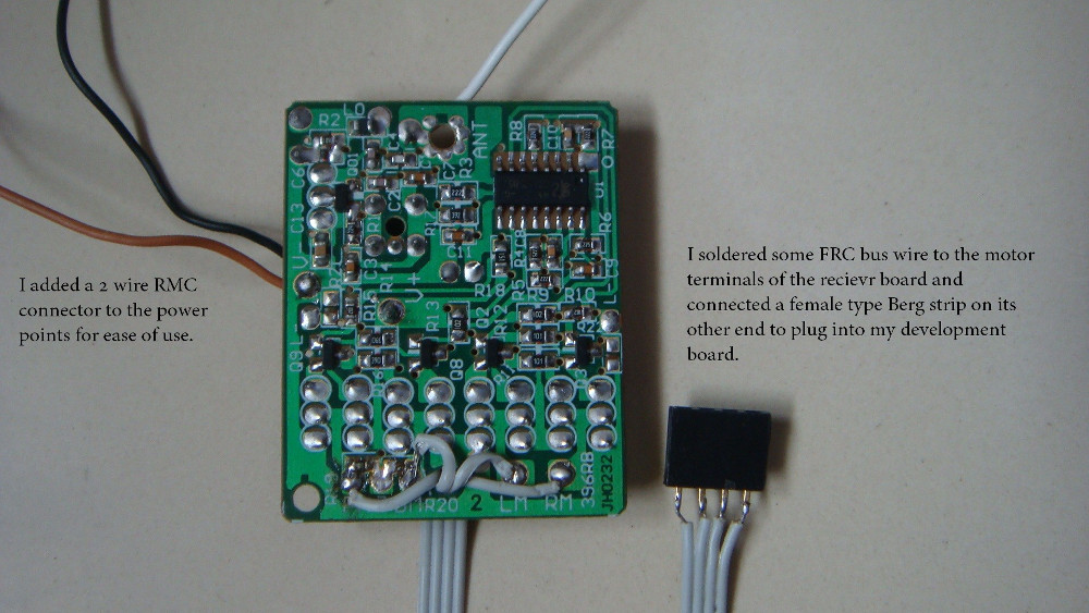 receiver board back